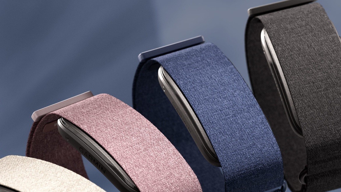 Best Screenless Fitness Trackers 2026: Tested Picks That Don't Need a Subscription Garmin CIRQA screenless fitness band in four colors: black, navy, mauve and gray