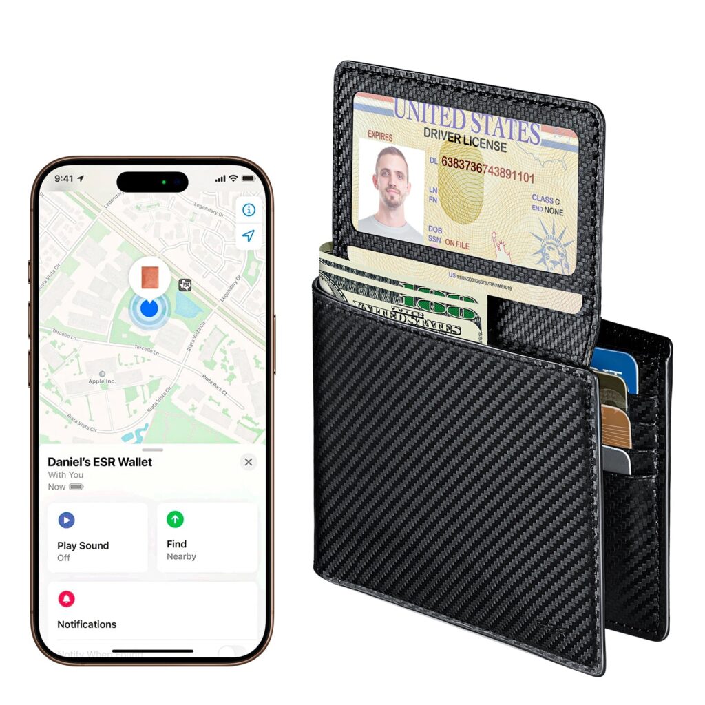 ESR Geo MagSafe wallet with Apple Find My